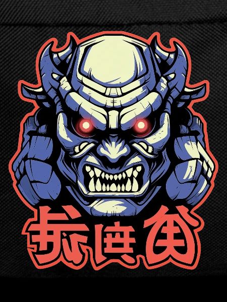Der Japanische Samurai Dämon