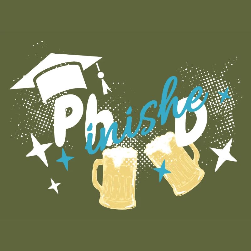 Abschluss Doktor Phinished Bier