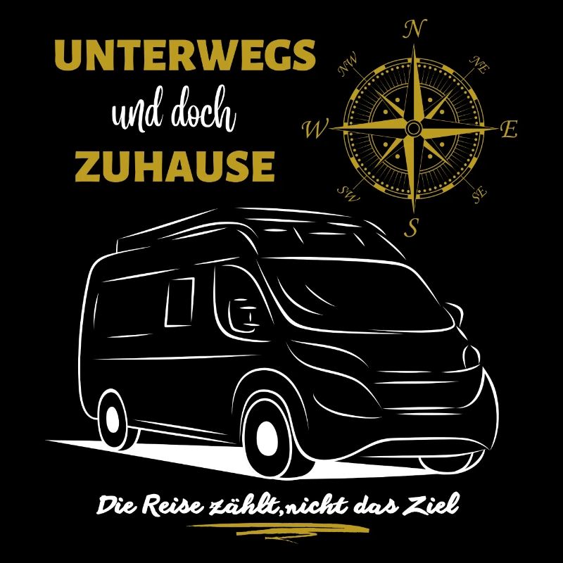 Camping Kastenwagen Wohnmobil Spruch