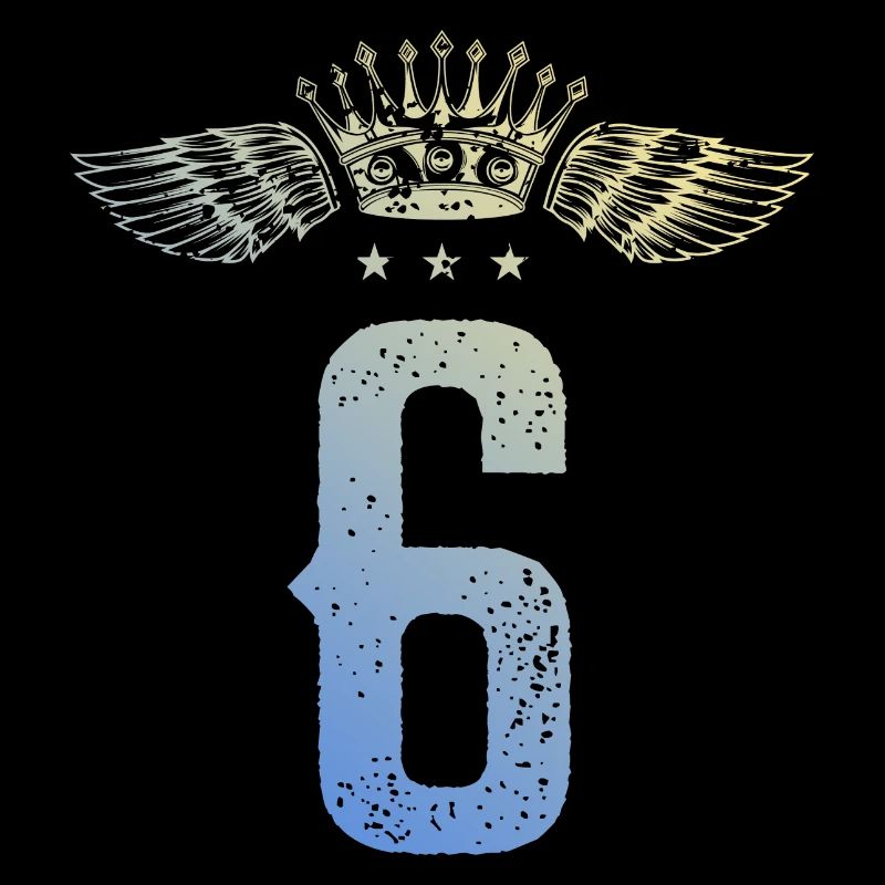 6 Number crown