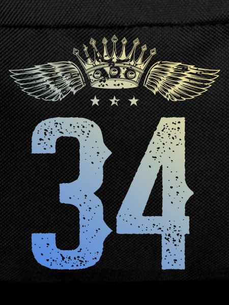 34 Zahl Krone