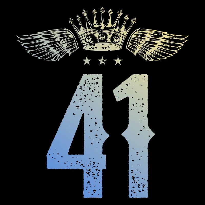 41 Number crown