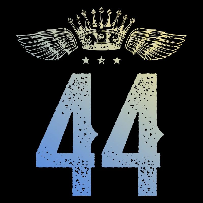 44 Number crown