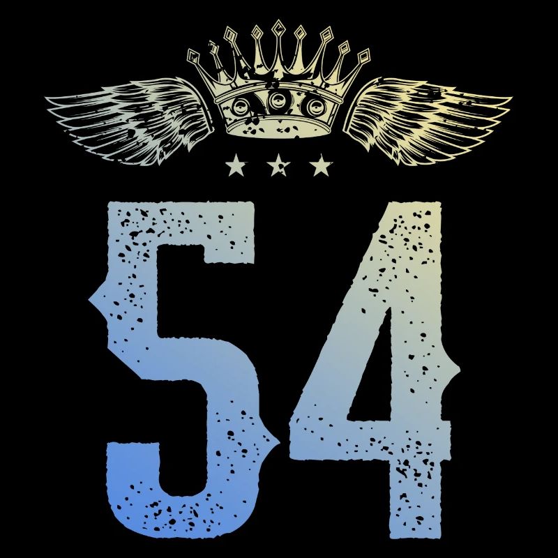 54 Number crown