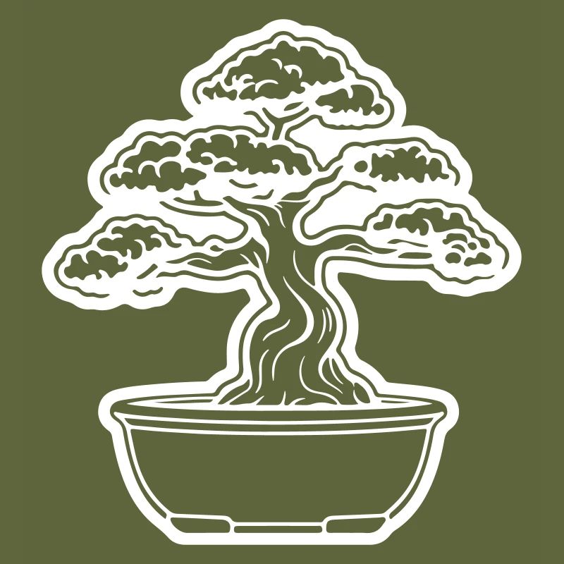 Bonsai Tree Symbol