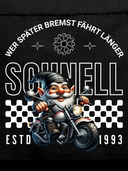 Fast Biker Motorcycle Gnome