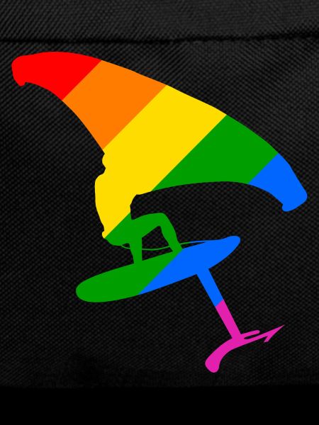LGBTQ Pride Wingsurfing Design Gift