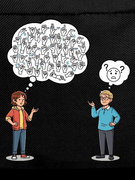 Sign language: misunderstandings included!