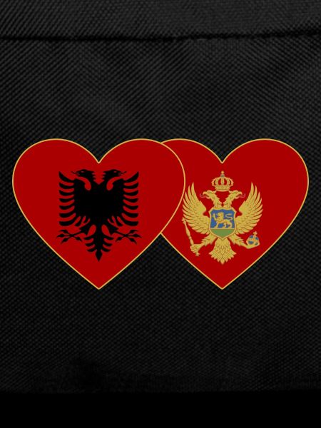Albania Montenegro flag