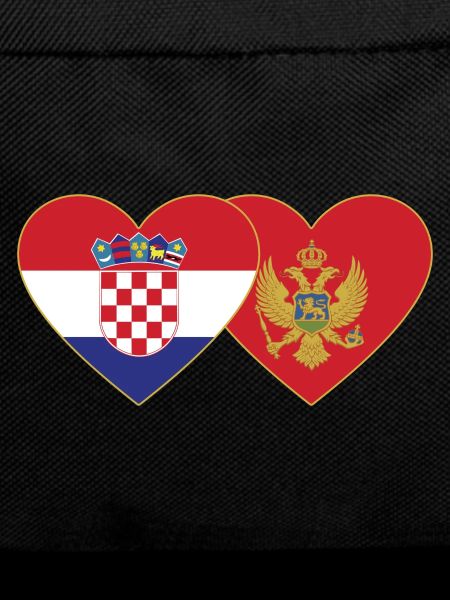 Croatia Montenegro Flag