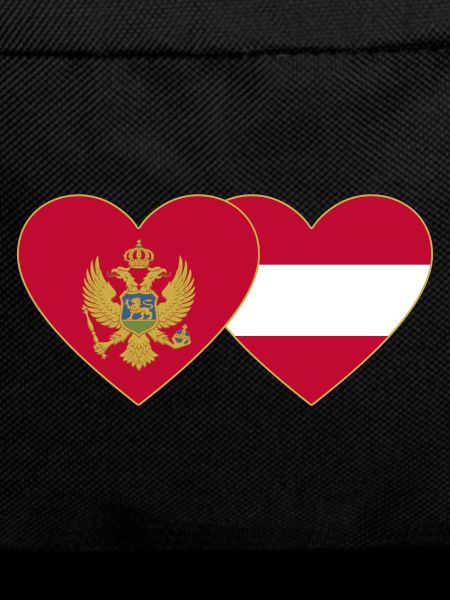 Montanegro Austria flag
