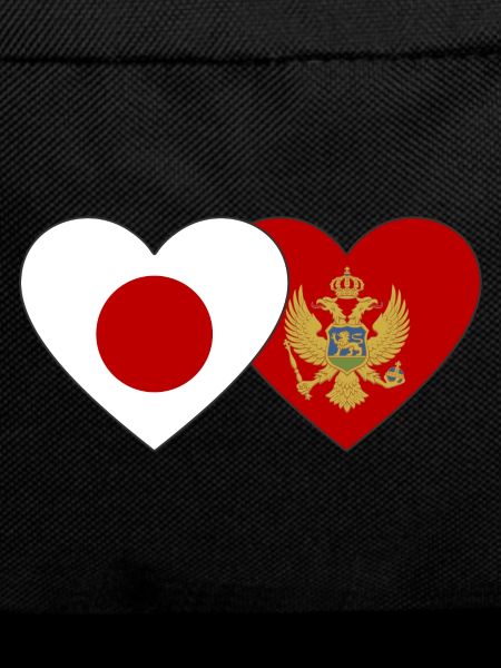 Japan Montenegro flag