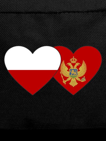 Poland Montenegro flag
