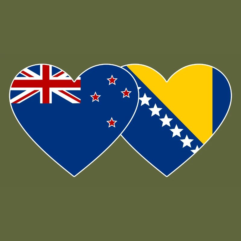 Drapeau de la Bosnie-Zélande