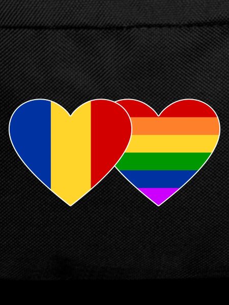 Romania Rainbow Flag