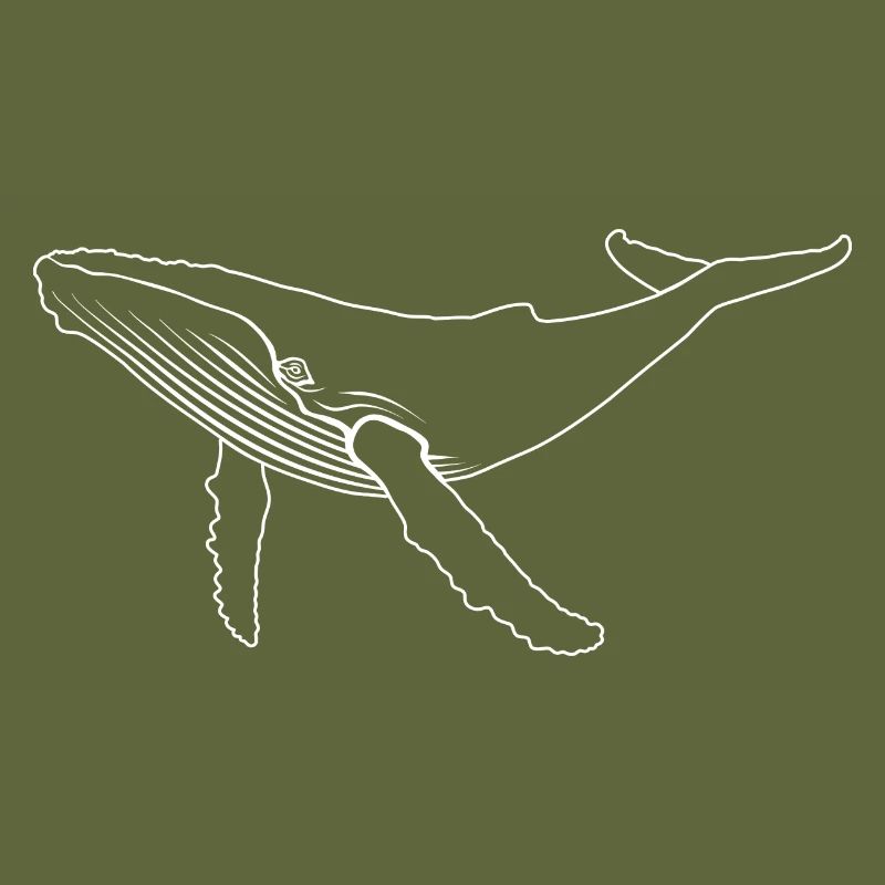 Wal - Buckelwal - Meeressäuger - Geschenk