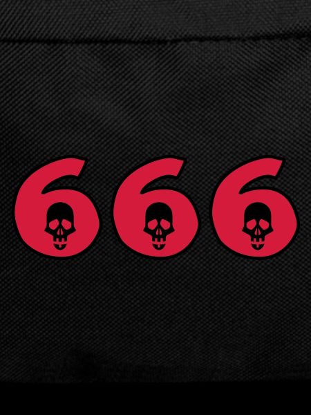 666 - Devil - Skull - Halloween