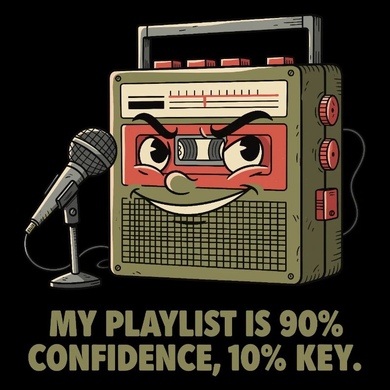 90% self-confidence, 10% tonality