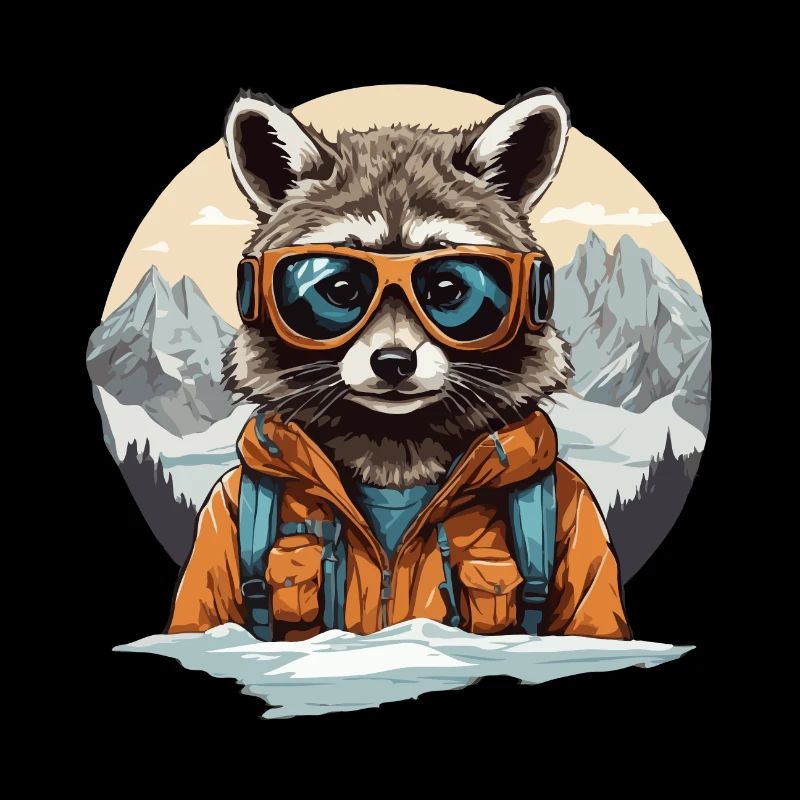 Raccoon Cool Ski in Bergen