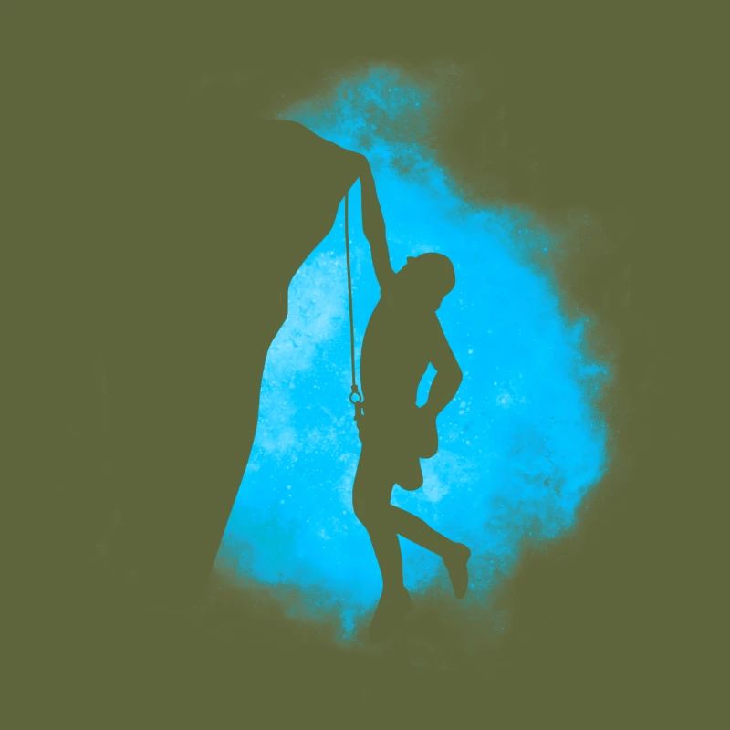 Rock Climb silhouette
