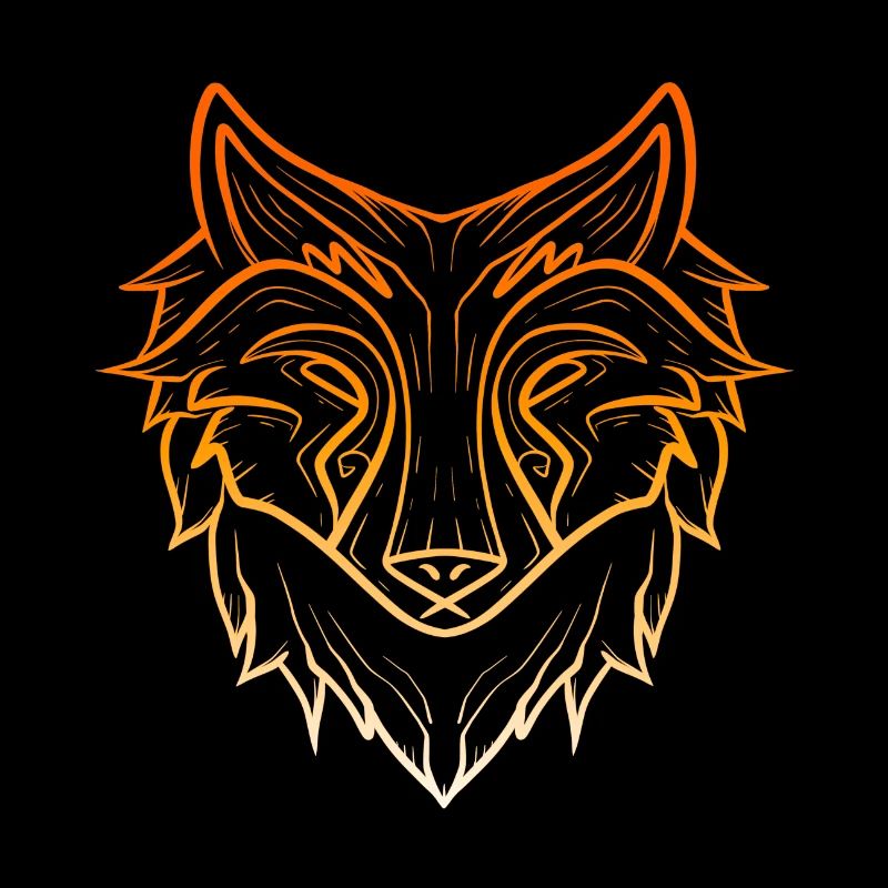 Loup lineart