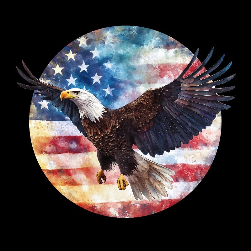 Drapeau Eagle USA
