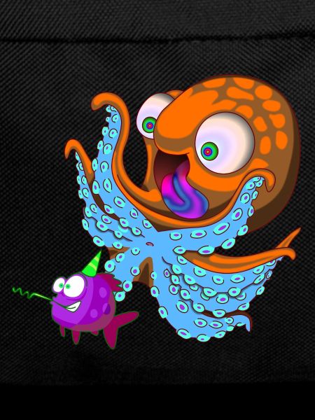 Octopus birthday fish