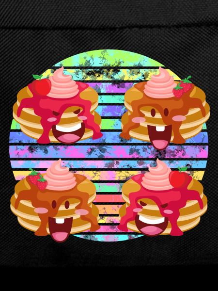 Pancake Frucht Soße Party