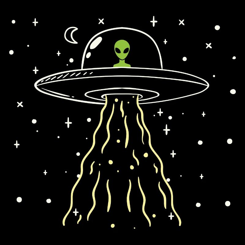 Alien space spaceship