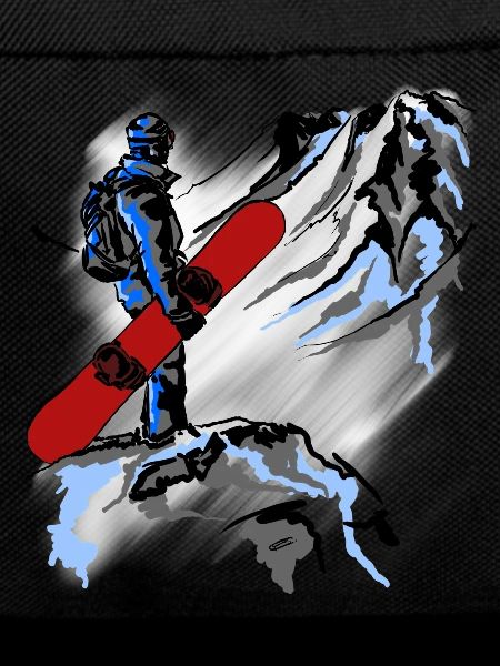 snowboarding