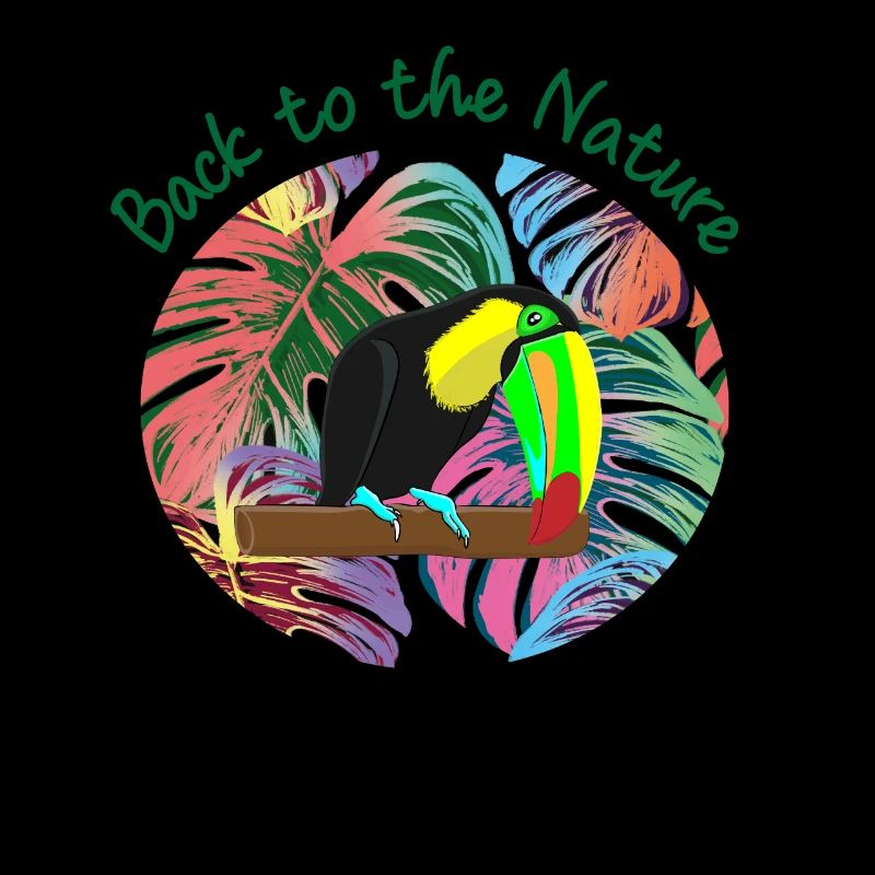 Toucan, oiseau exotique