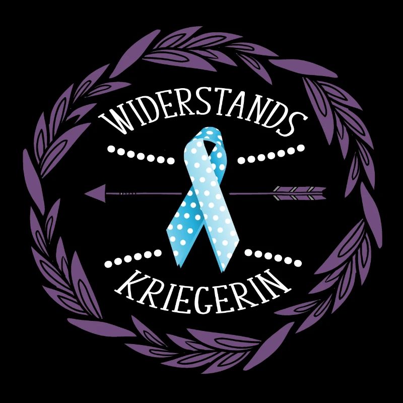 Lipödem Lymphödem Schleife Kriegerin support