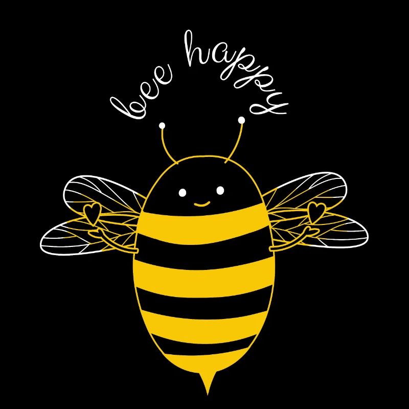 Abeille heureuse