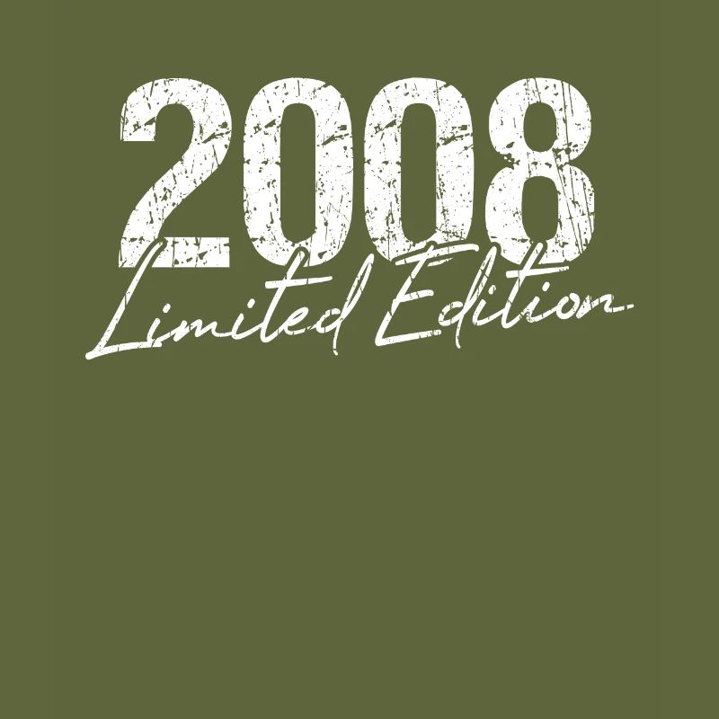 Geburtstag 2008 Limited Edition Geschenk Used Cool