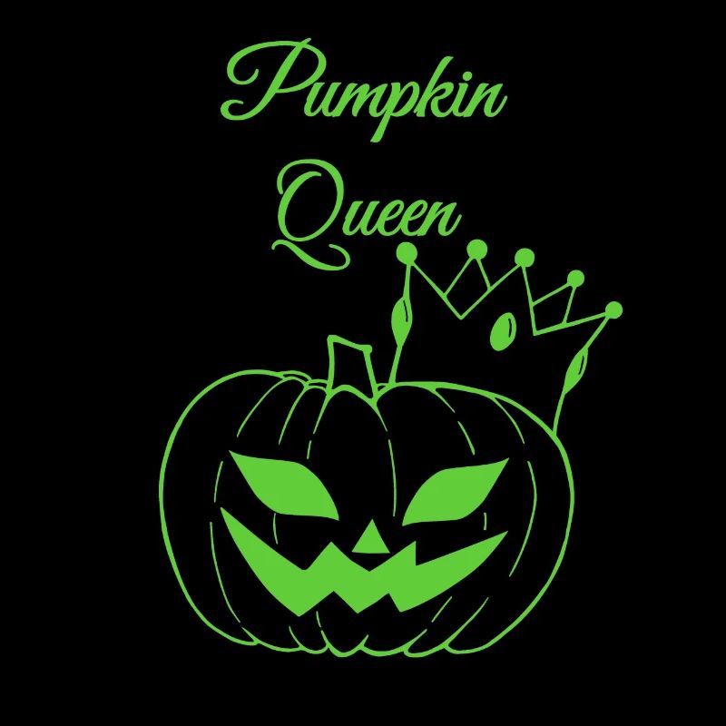 Pumpkin Queen Halloween Design