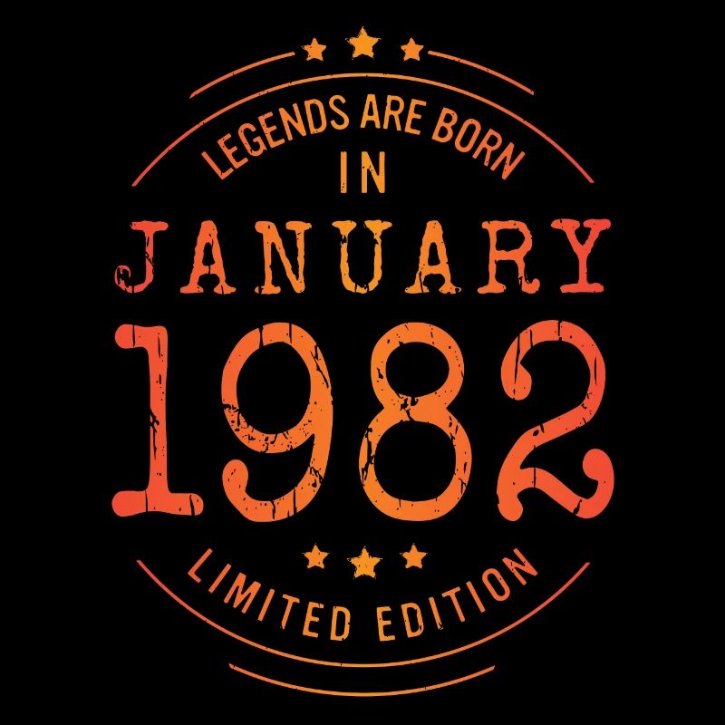 Anniversaire Janvier 1982 Edition Limitée Millésime