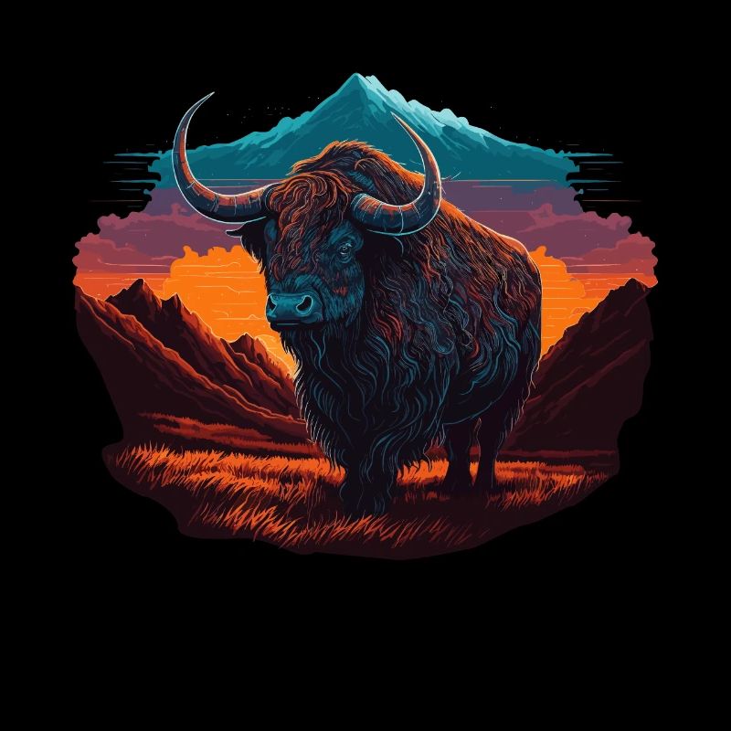 Yak Sunrise