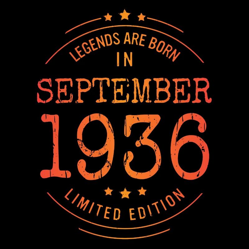 Anniversaire Septembre 1936 Edition Limitée Millésime