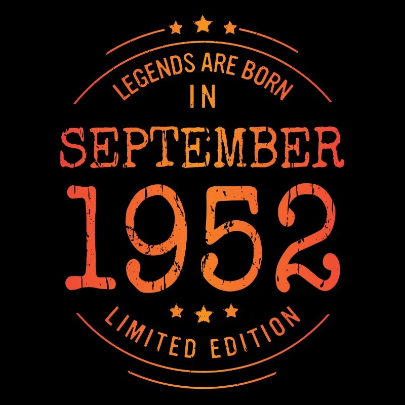 Anniversaire Septembre 1952 Edition Limitée Millésime