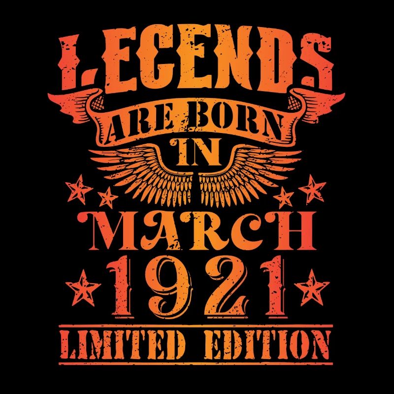 Anniversaire Mars 1921 Edition Limitée Millésime