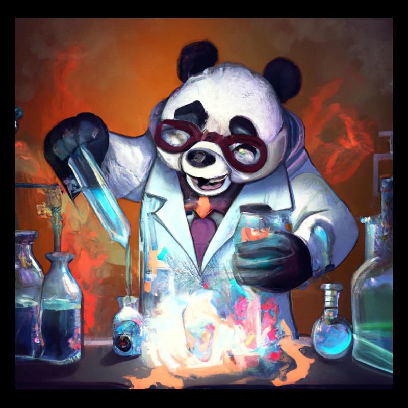 Mad Science Panda