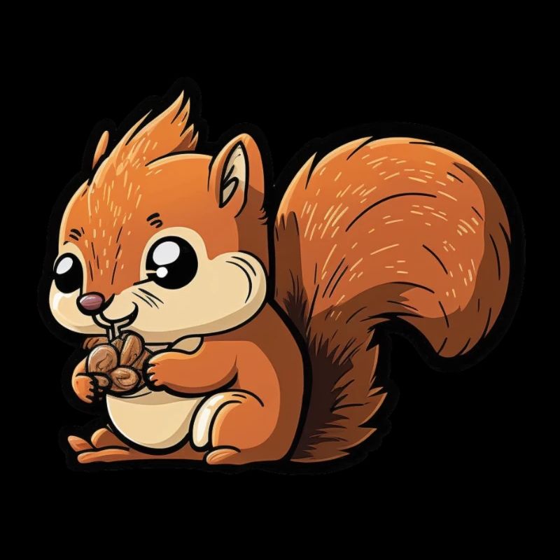 écureuil mignon