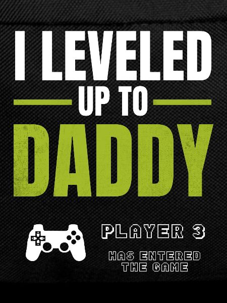 Level Up Daddy – Gamer Väter Design