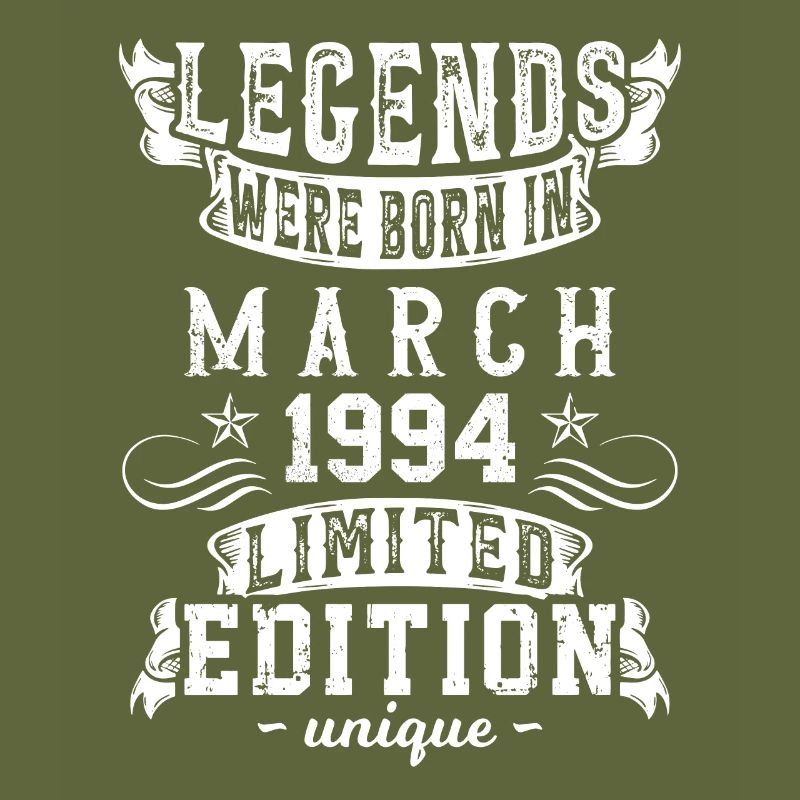 Date de naissance Mars 1994 Année Édition limitée
