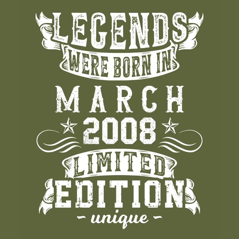 Anniversaire Mars 2008 Année Édition Limitée