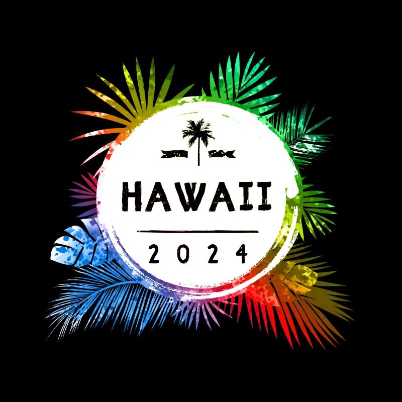 Hawaii 2024 Colorful
