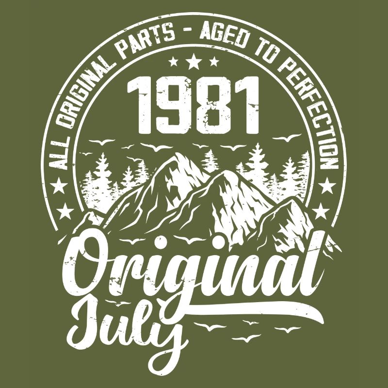 Juli 1981 Original:43 Jahre Geburtstagsgeschenk