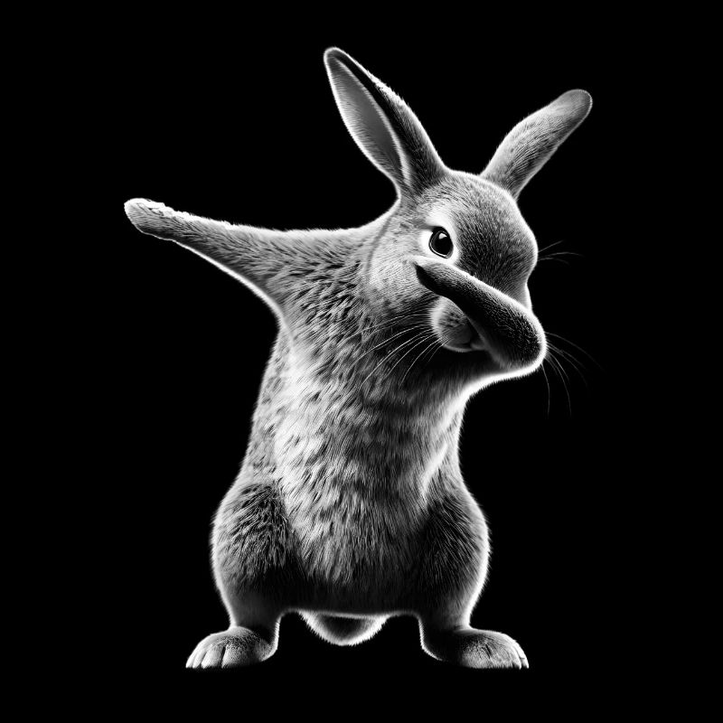 Funny Dabbing Rabbit Animal Lover Animals