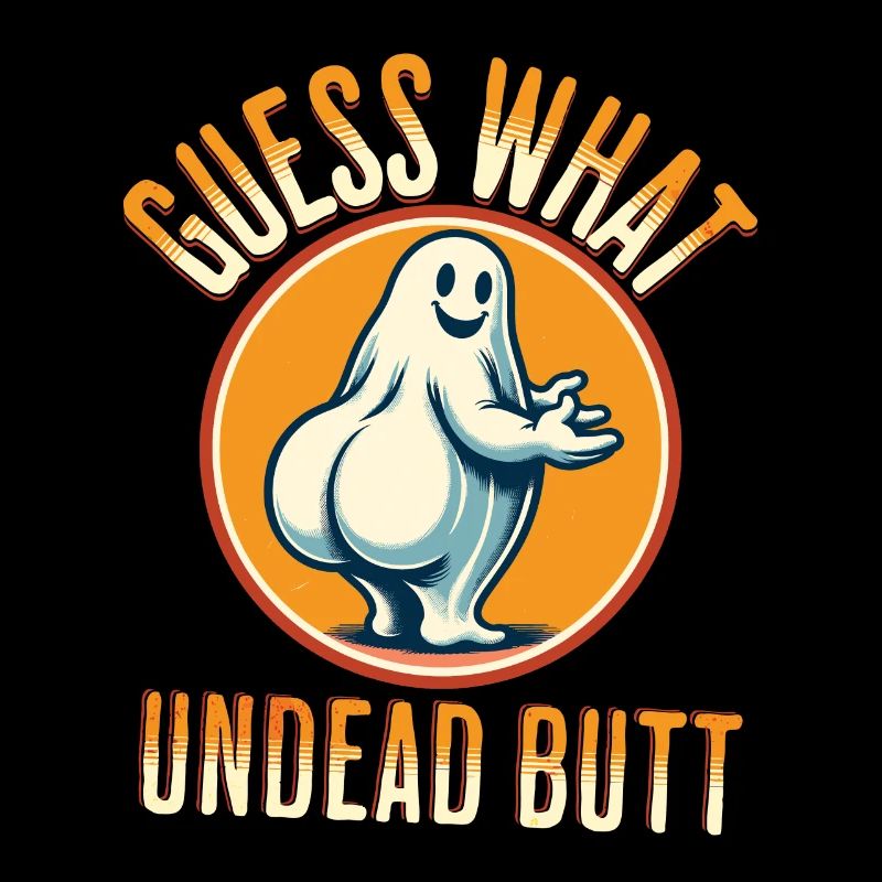 Halloween Costume Guess What? Ghost butt!