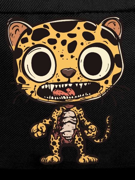 Leopard Halloween Zombie